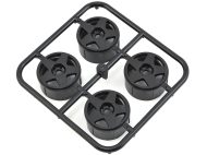 HPI 111836 FIFTEEN52 TARMAC WHEEL BLACK (MICRO RS4/4PCS)